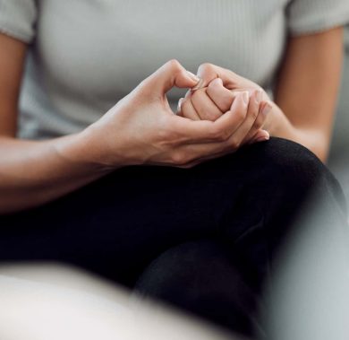 A common sign of anxiety is subconscious skin picking